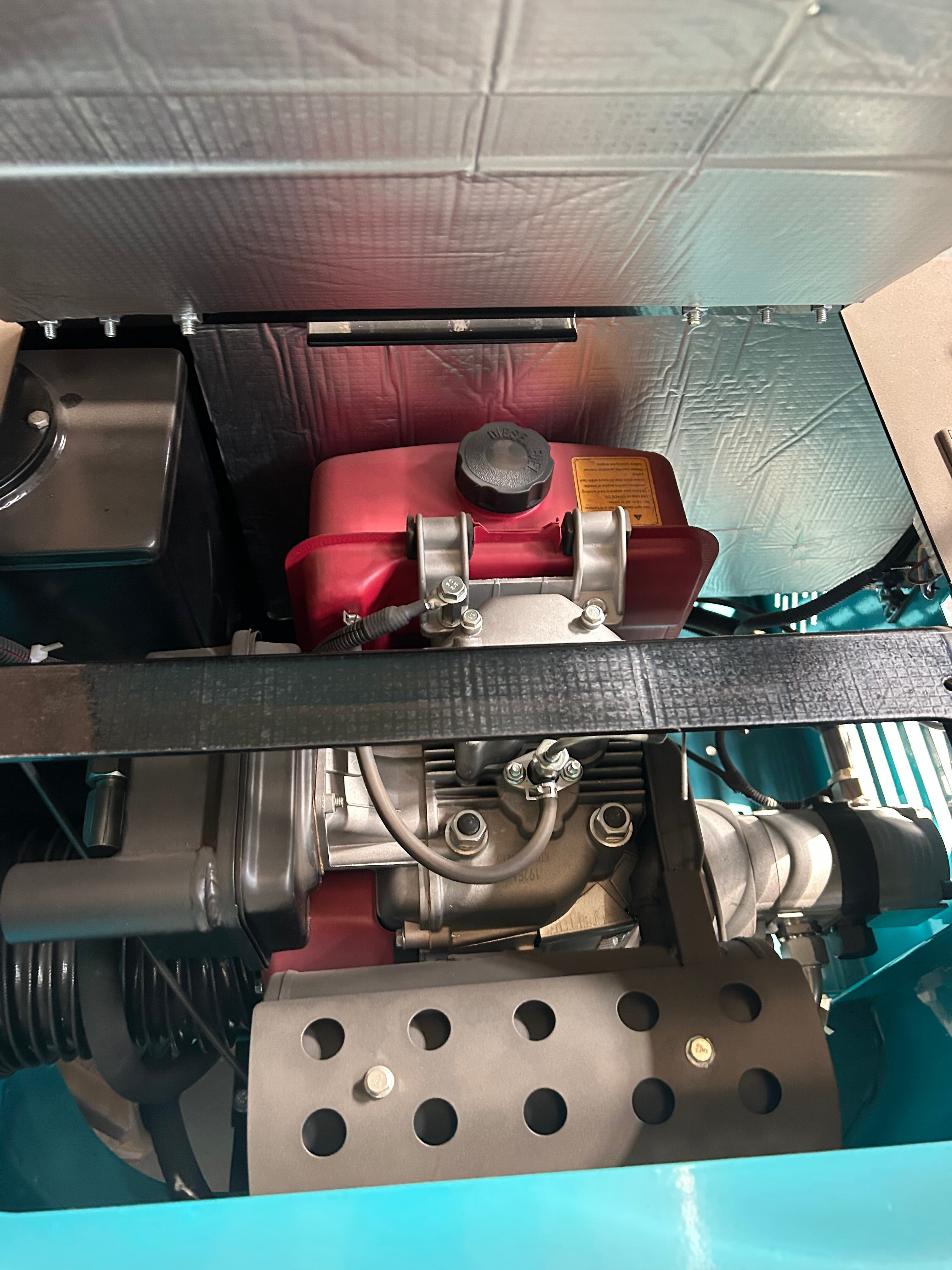 1 Tonne Excavator featuring RATO Petrol Engine