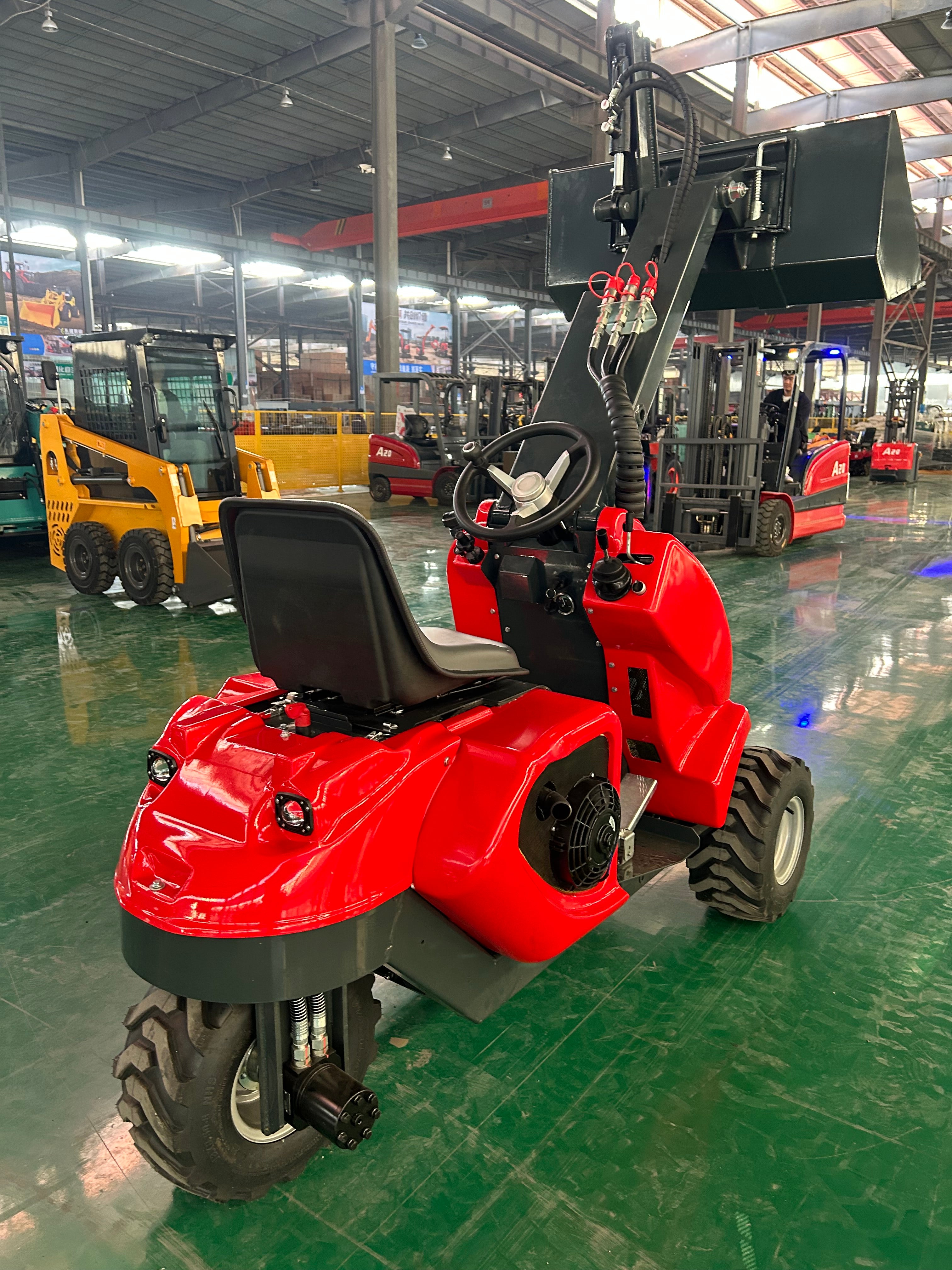 Easy Turn Garden Wheel Loader featuring Briggs & Stratton Engine